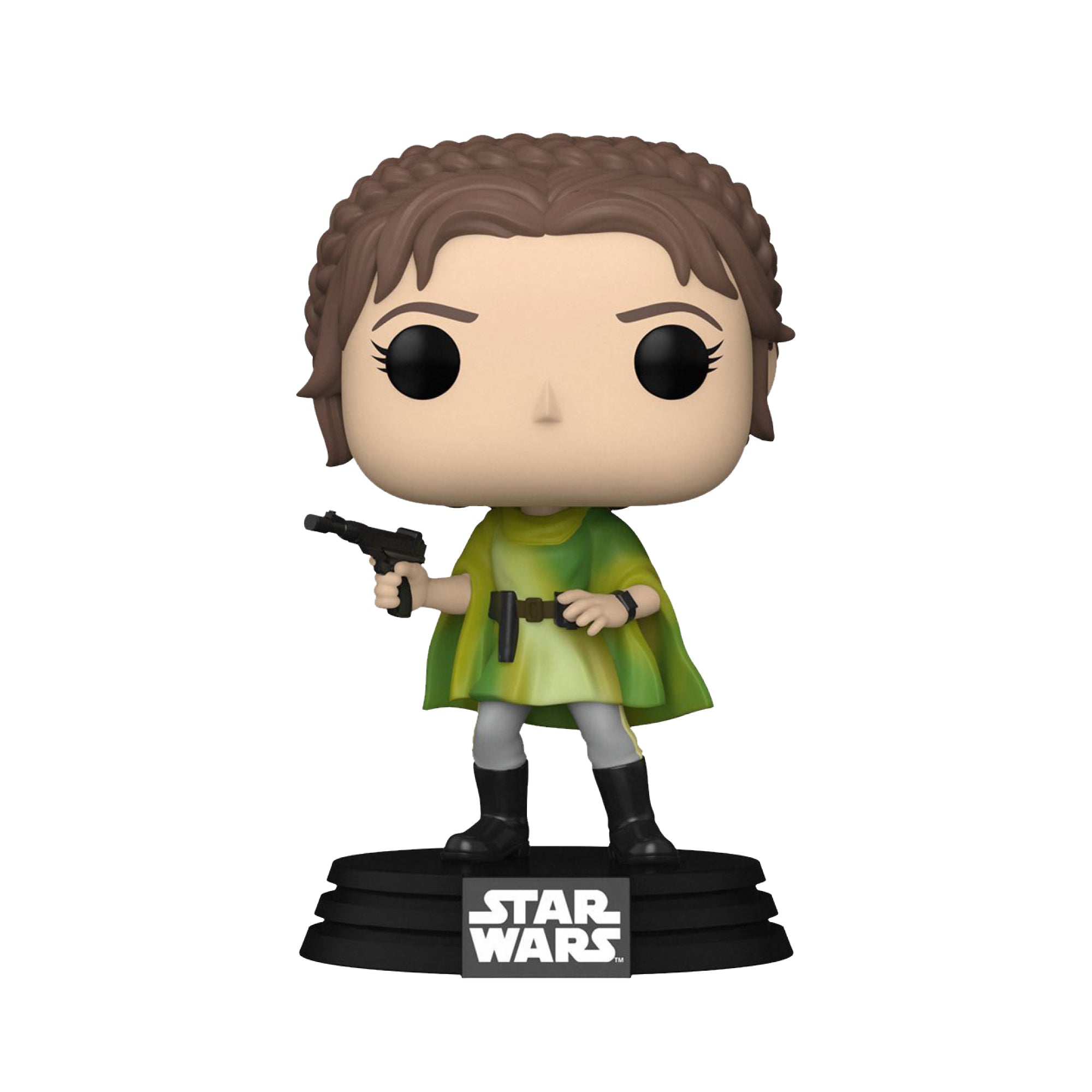 Princess Leia (Endor) Funko Pop #607 with Protective Case – Return of the Jedi 40th Anniversary Star Wars Vinyl Figure Bundle