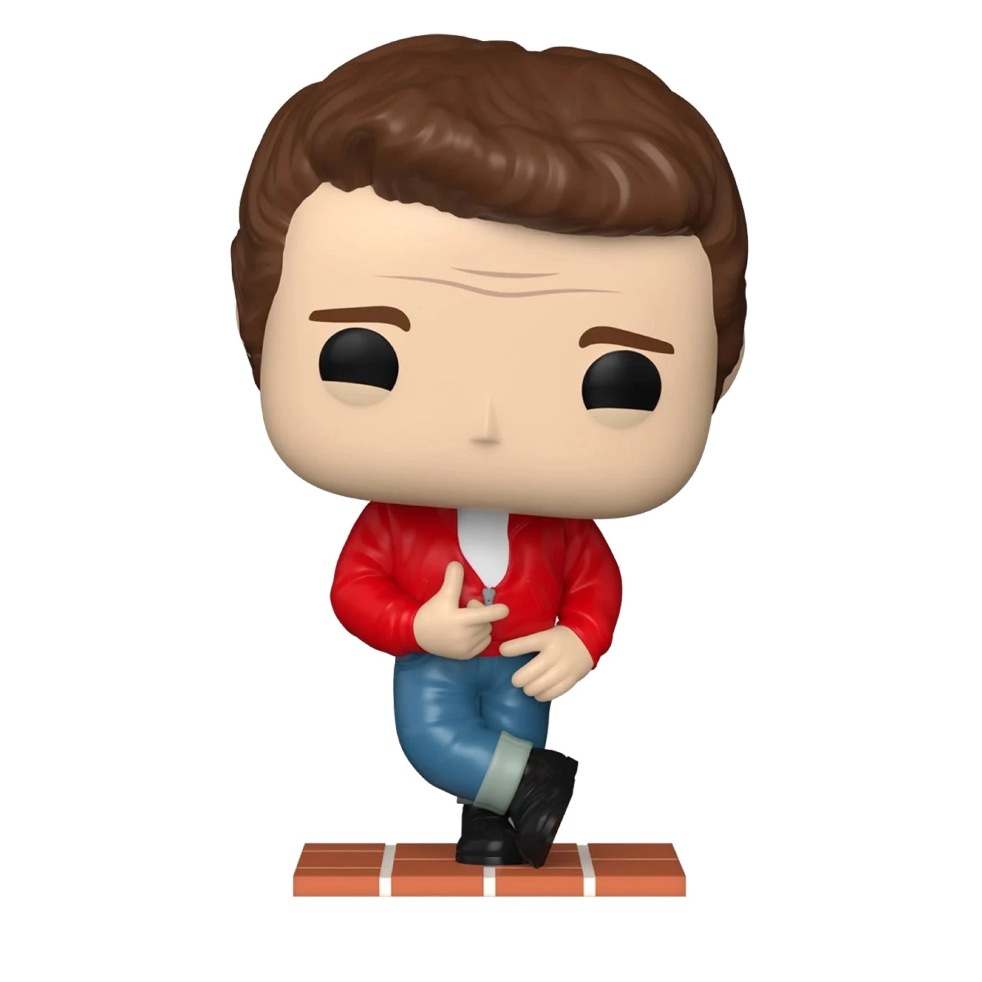 Rebel Without a Cause Jim Stark Funko Pop #1724 with Protective Case – Classic Cinema Vinyl Figure Bundle