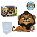 Lion King Scar with Meat Funko Pop #1144 with Protective Case – Disney Villains Specialty Series Vinyl Figure Bundle