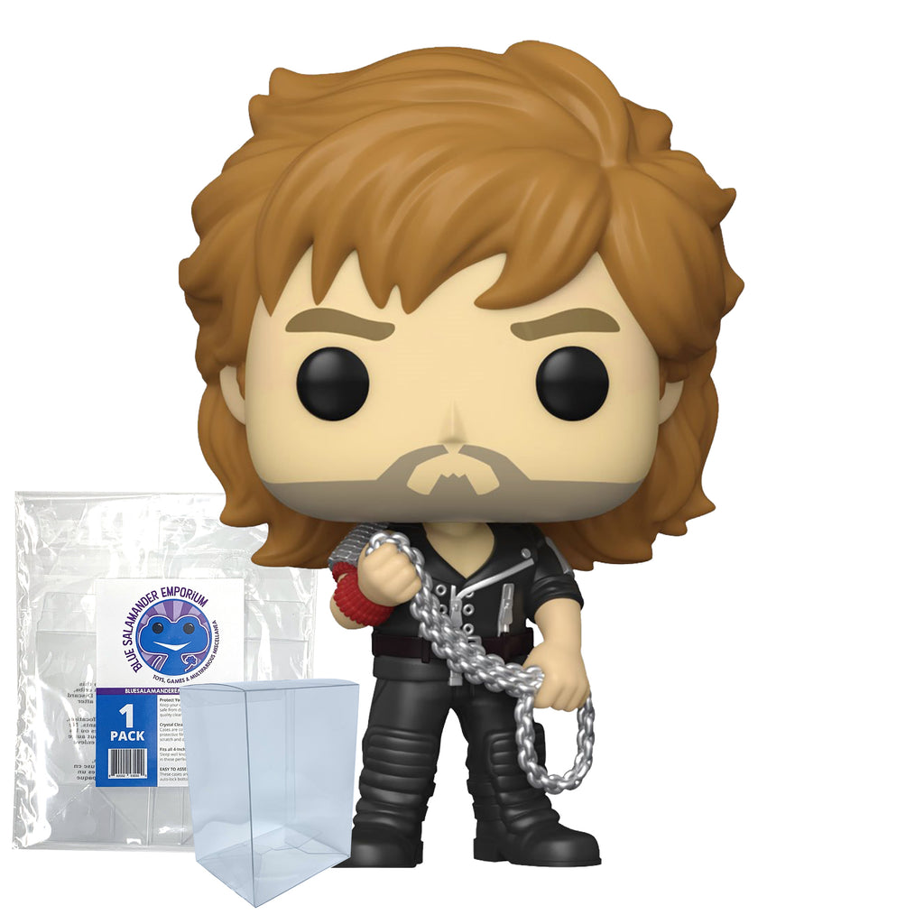 Duran Duran Simon Le Bon Wild Boys Funko Pop #327 with Protective Case – Funko Rocks Vinyl Figure Bundle