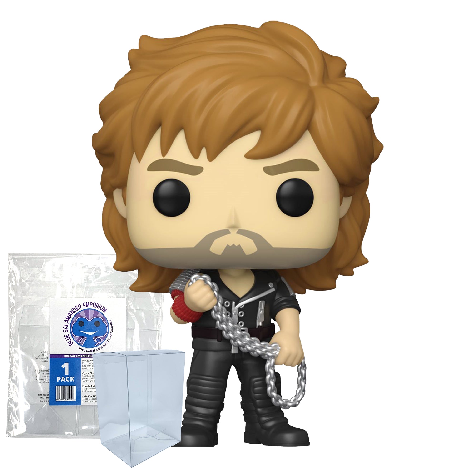 Duran Duran Simon Le Bon Wild Boys Funko Pop #327 with Protective Case – Funko Rocks Vinyl Figure Bundle