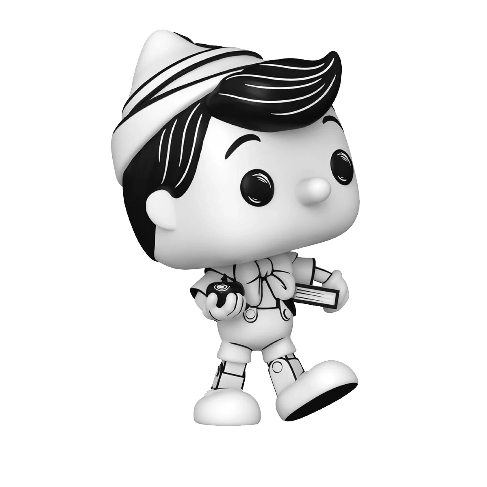 Disney Sketched Pinocchio Funko Pop #1525 with Protective Case – Hand-Drawn Animation Style Vinyl Figure Bundle