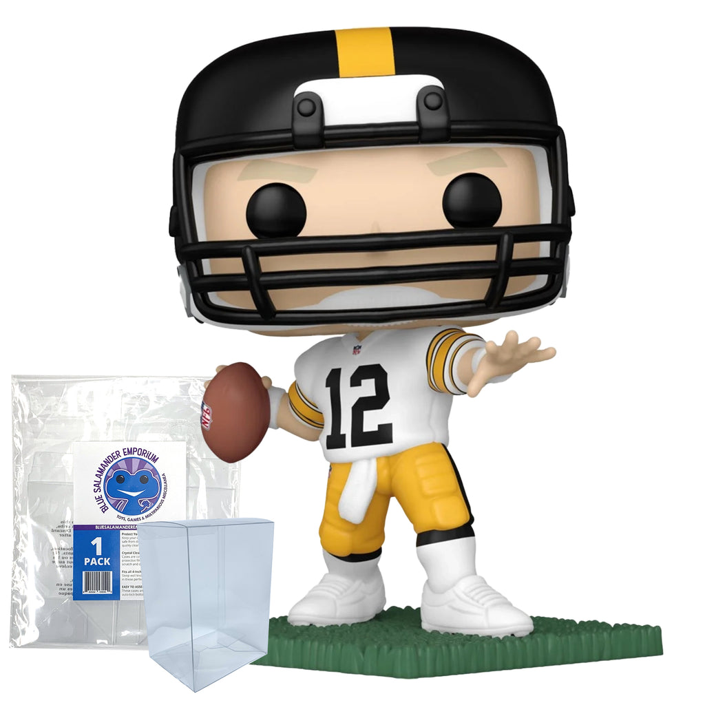 Funko Pop! Football NFL Steelers Terry Bradshaw #247 Vinyl Figure Packed in Hard Protector Case