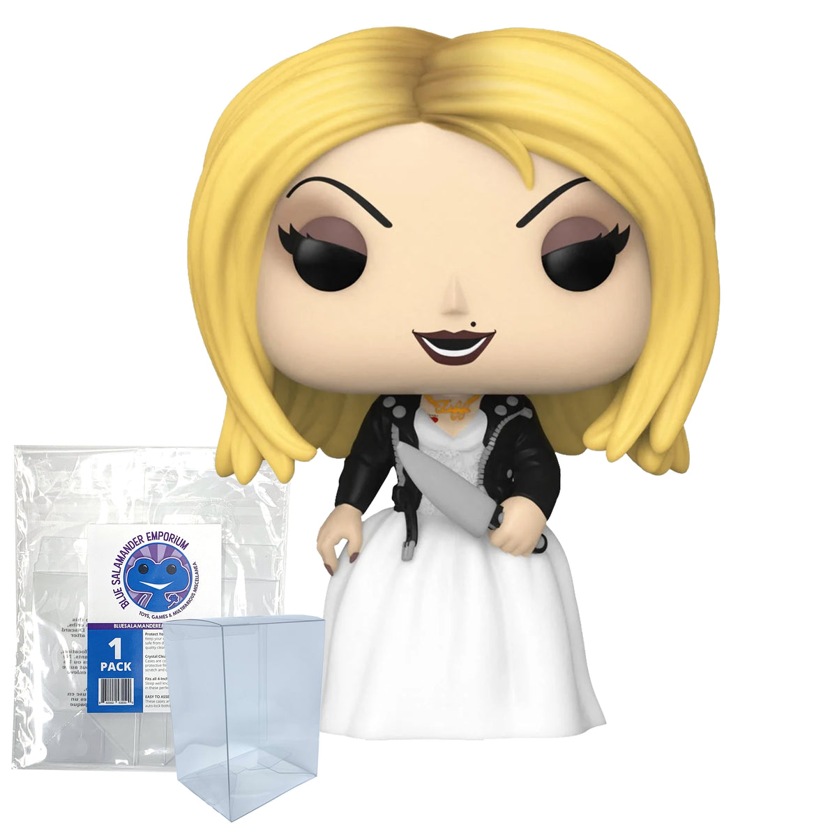 Funko Pop! Movies Bride of Chucky Tiffany #1250 Vinyl Figure Packed in Hard Protector Case