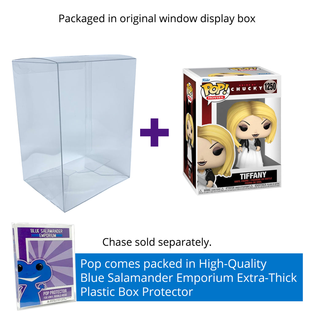 Funko Pop! Movies Bride of Chucky Tiffany #1250 Vinyl Figure Packed in Hard Protector Case
