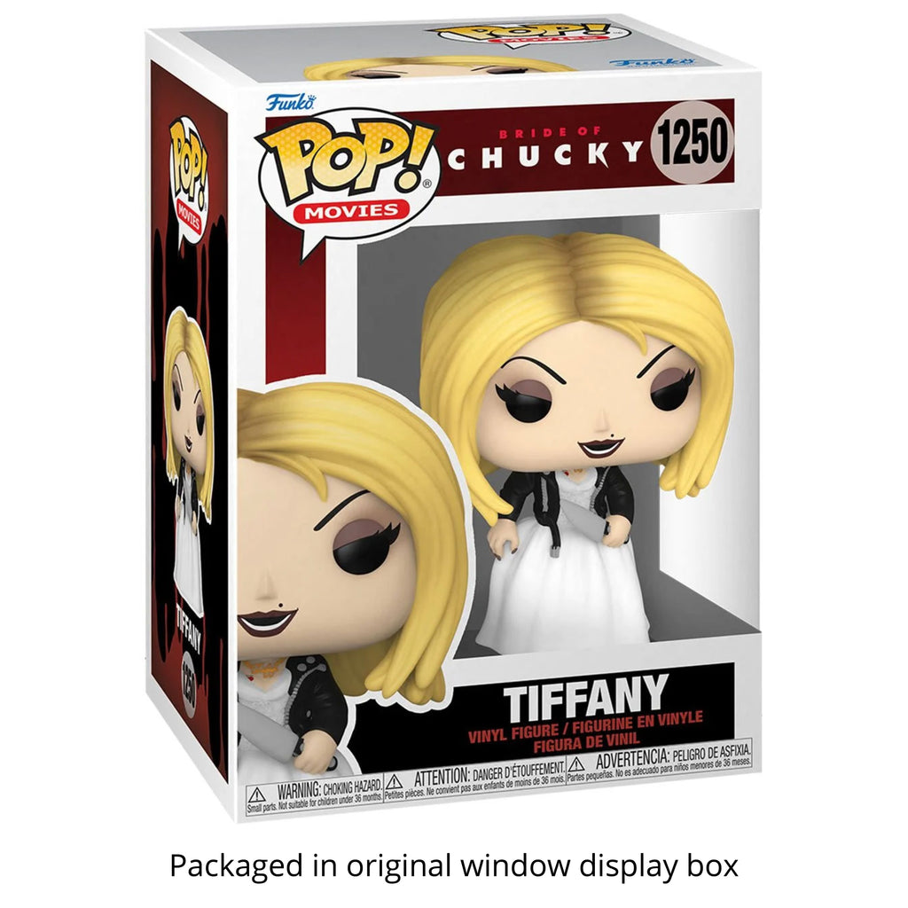 Funko Pop! Movies Bride of Chucky Tiffany #1250 Vinyl Figure Packed in Hard Protector Case