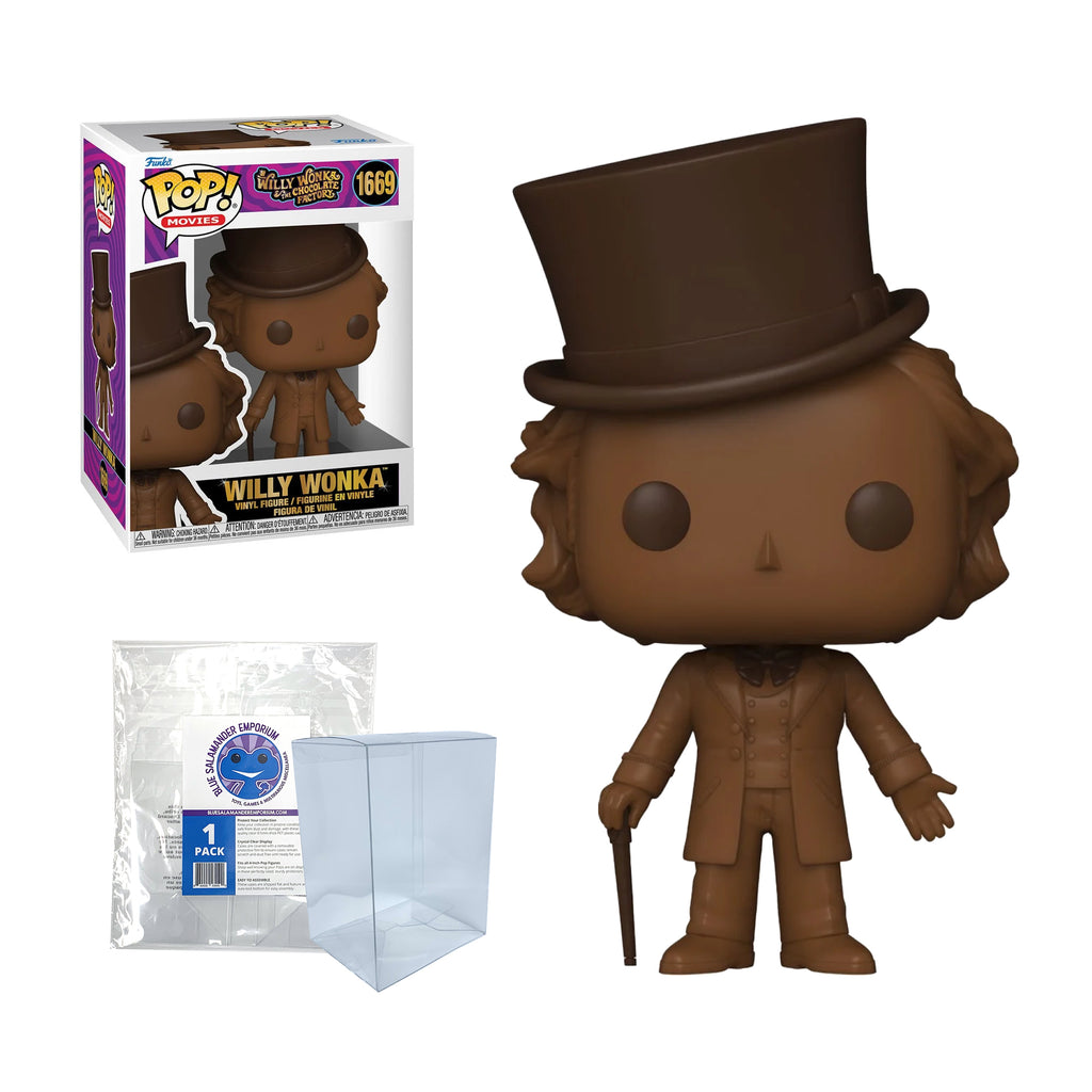 Willy Wonka Scented Funko Pop #1669 with Protective Case