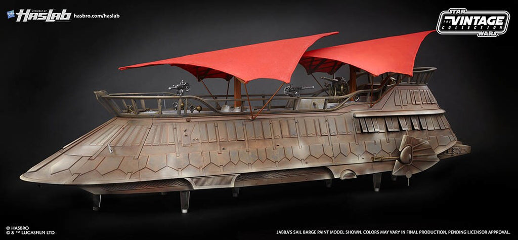 Star Wars HasLab Jabba's Sail Barge (The Khetanna) Vintage Collection - Factory Sealed, Never Opened