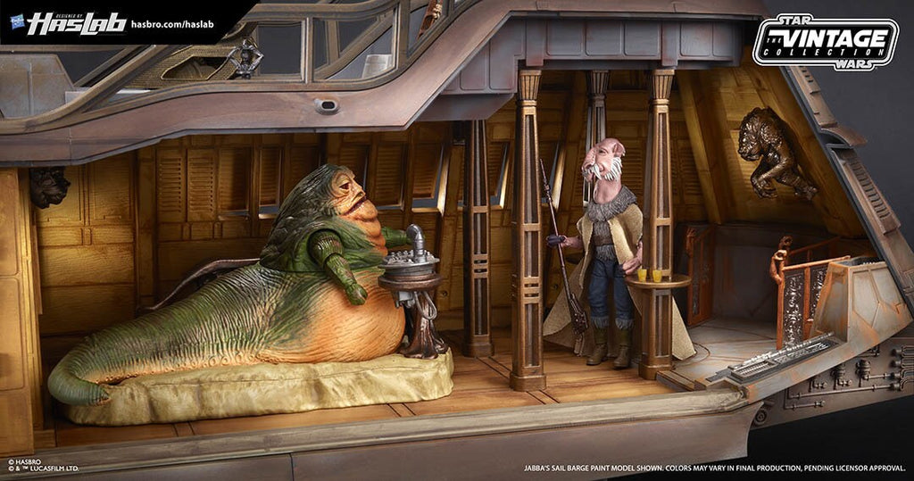 Star Wars HasLab Jabba's Sail Barge (The Khetanna) Vintage Collection - Factory Sealed, Never Opened