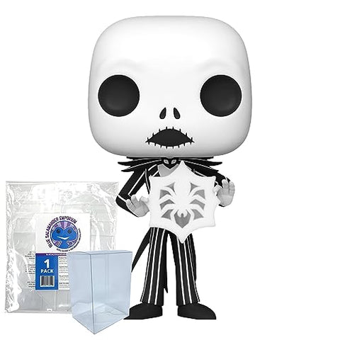 The Nightmare Before Christmas 30th Anniversary – Jack Skellington with Snowflake #1385 Specialty Series Funko Pop + Protective Case