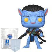 Avatar The Way of Water: Jake Sully (Battle) #1549 Funko Pop + Protective Case