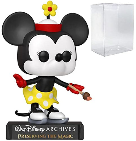 Disney Archives: Disney: Minnie on Ice (1935) Funko Pop + Protective Case