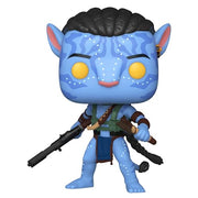 Avatar The Way of Water: Jake Sully (Battle) #1549 Funko Pop + Protective Case