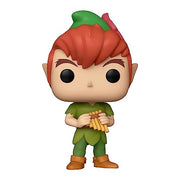 Peter Pan 70th Anniversary: Peter Pan with Flute #1344 Funko Pop + Protective Case