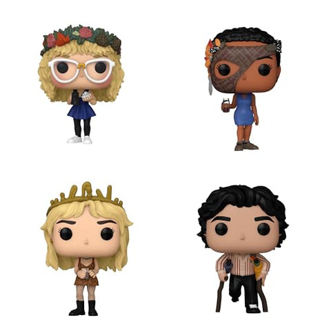 Yellowjackets: Misty #1451, Taissa #1452, Natalie #1453, Ben #1456 Funko Pops + Protective Cases