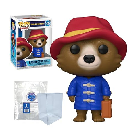 Paddington with Suitcase #1435 Funko Pop + Protective Case