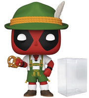 Marvel: Deadpool Parody - Lederhosen Deadpool Funko Pop + Protective Case