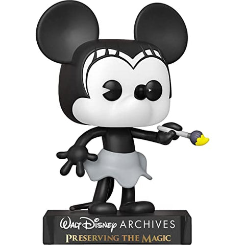 Disney Archives: Plane Crazy Minnie (1928) Funko Pop + Protective Case