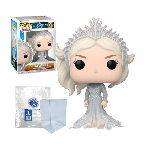 Aquaman and The Lost Kingdom: Atlanna #1307 Funko Pop + Protective Case