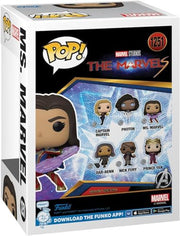 The Marvels - Ms. Marvel (Kamala Khan) Funko Pop + Protective Case