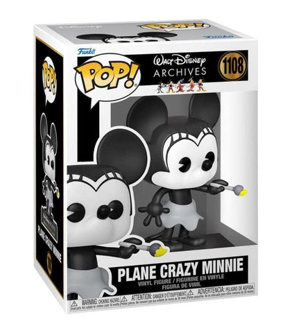 Disney Archives: Plane Crazy Minnie (1928) Funko Pop + Protective Case