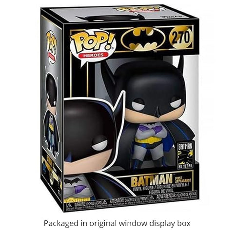 Batman 1st Appearance (1939) #270 80th Anniversary Funko Pop + Protective Case