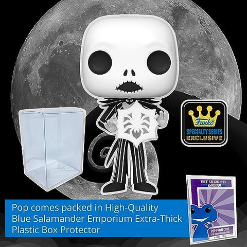 The Nightmare Before Christmas 30th Anniversary – Jack Skellington with Snowflake #1385 Specialty Series Funko Pop + Protective Case