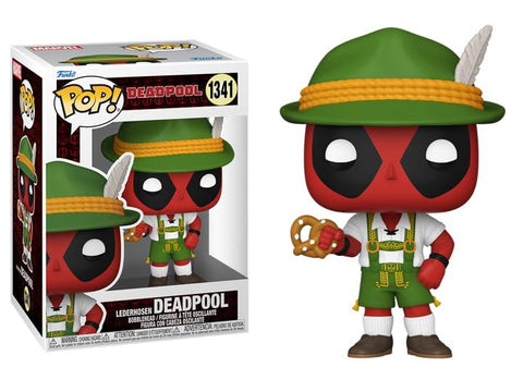 Marvel: Deadpool Parody - Lederhosen Deadpool Funko Pop + Protective Case