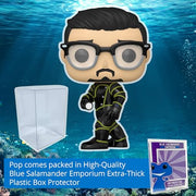 Aquaman and The Lost Kingdom: Dr Shinn #1308 Funko Pop + Protective Case