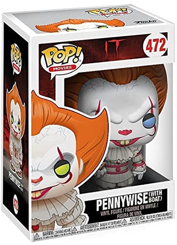 Stephen King's It - Pennywise with Boat Funko Pop + Protective Case