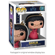 Disney: Wish – Dahlia #1391 Funko Pop + Protective Case