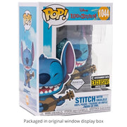 Disney: Stitch with Ukulele Diamond Glitter #1044 - Entertainment Earth Exclusive Funko Pop + Protective Case