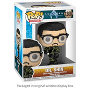 Aquaman and The Lost Kingdom: Dr Shinn #1308 Funko Pop + Protective Case