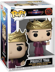 Movies: The Marvels - Prince Yan Funko Pop + Protective Case