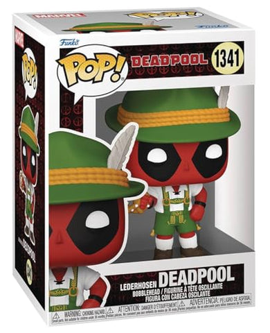 Marvel: Deadpool Parody - Lederhosen Deadpool Funko Pop + Protective Case