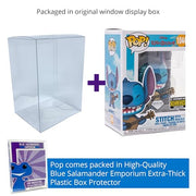 Disney: Stitch with Ukulele Diamond Glitter #1044 - Entertainment Earth Exclusive Funko Pop + Protective Case