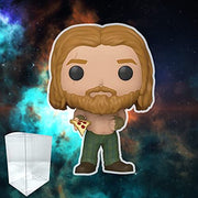 Avengers: Endgame Thor with Pizza #578 Funko Pop + Protective Case